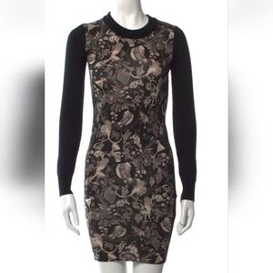 Matthew Williamson Merino Wool Mini Dress